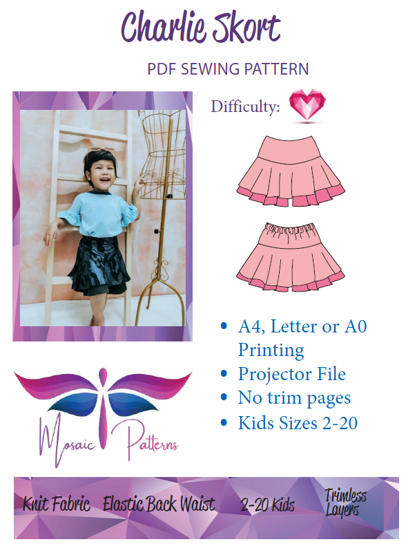 Charlie Skort Kids