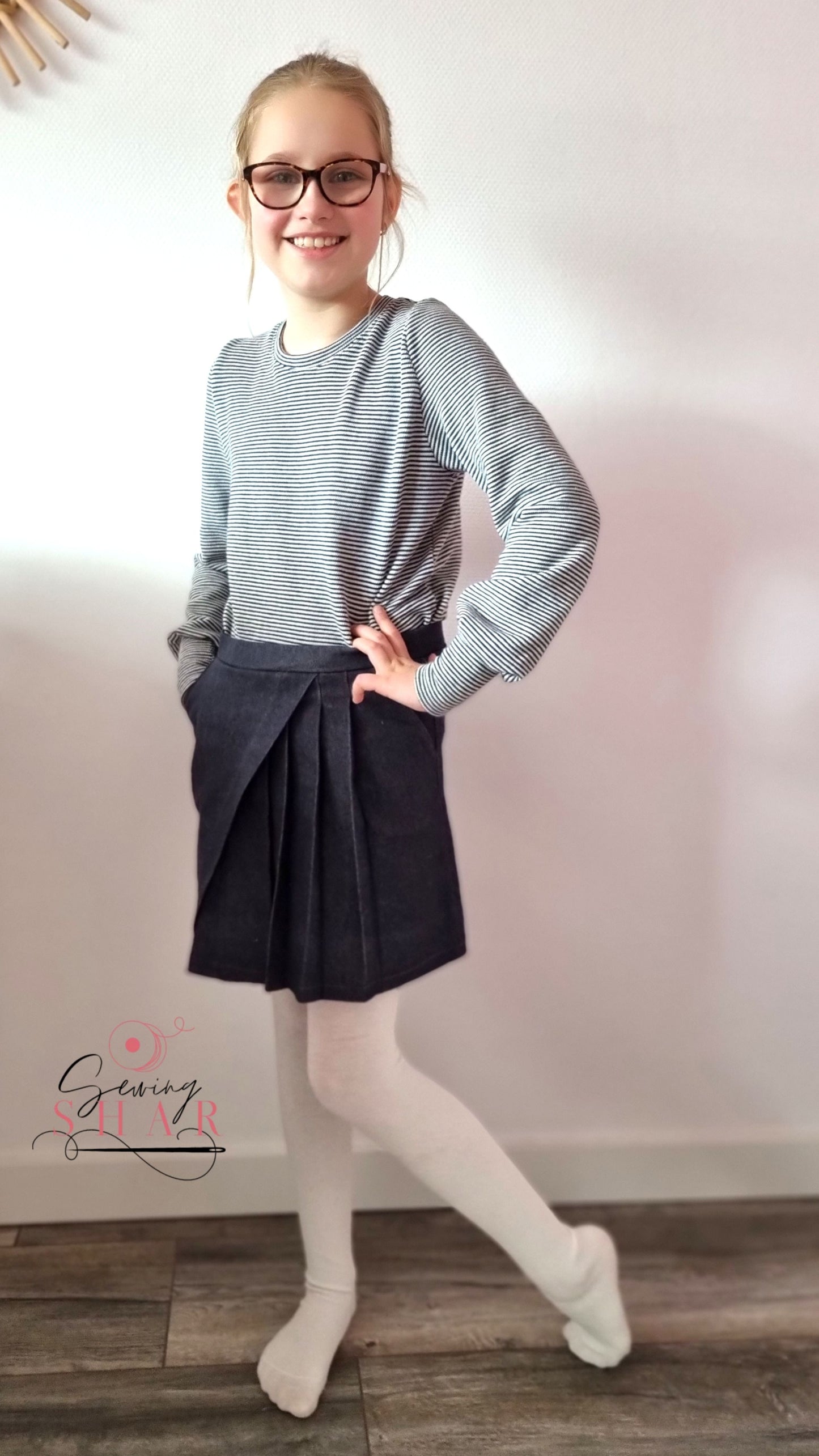 Kirby Pleated Skirt Kids