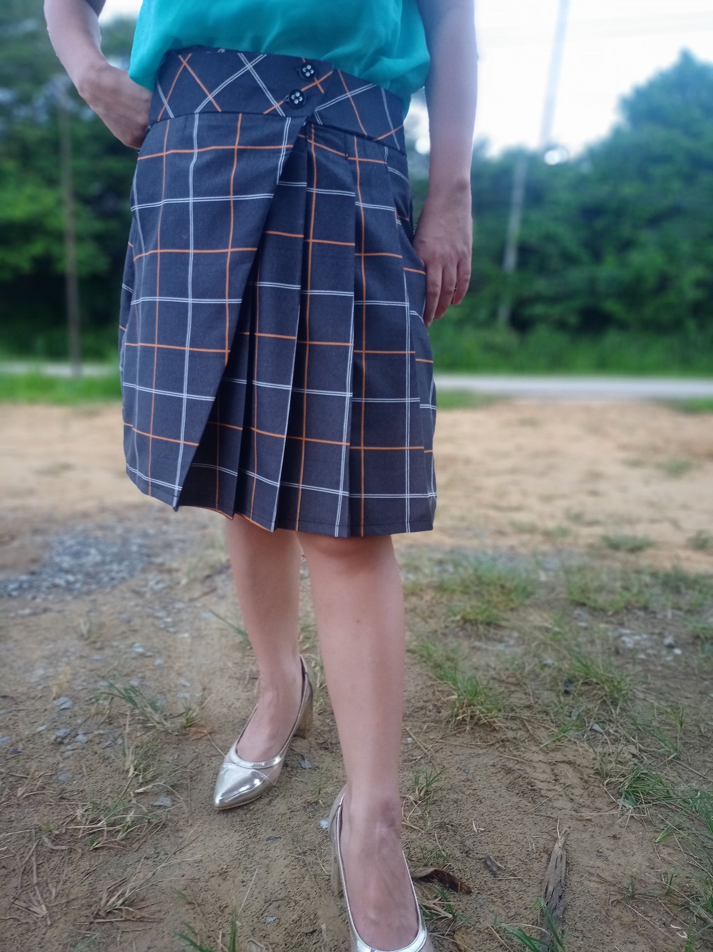 Kirby Pleated Skirt
